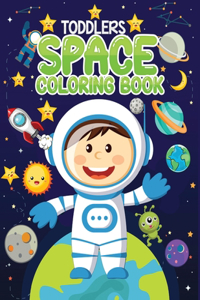 toddlers space coloring book