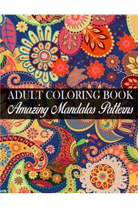 Adult Coloring Book Amazing Mandalas Patterns