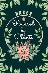 Baker Powered By Plants Journal Notebook