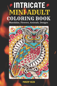 Intricate Mini Adult Coloring Book