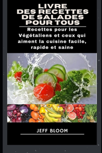 Livre des Recettes de salades pour Tous