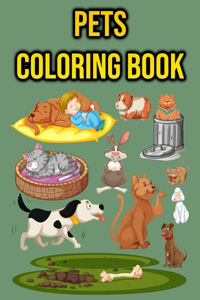 Pets Coloring Book