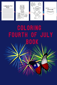 Coloring Fourth Of July Book