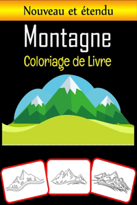 Montagne Coloriage de Livre