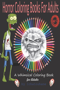 horror coloring books for adults