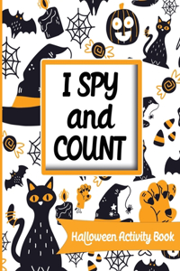 I spy and count - Halloween Activity Book