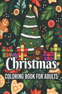 Christmas coloring book for adults