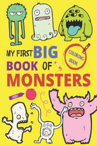 My First Big Book of Monsters - Coloring Book