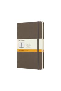 Moleskine Earth Brown Notebook Large Ruled Hard