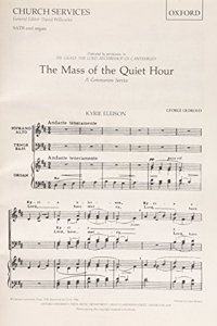 Communion Service: 'The Mass of the Quiet Hour'