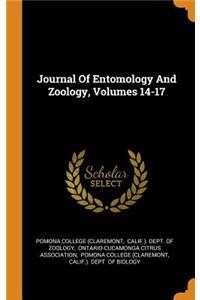 Journal of Entomology and Zoology, Volumes 14-17