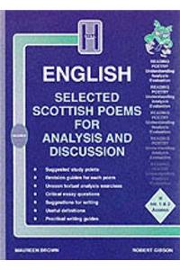 Selected Scottish Poems for Analysis and Discussion