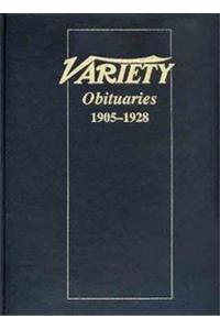 Variety Obituaries, 1905-1928
