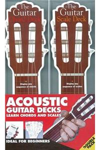 Acoustic Guitar Chord and Scale Decks