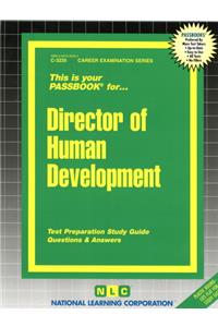 Director of Human Development: Passbooks Study Guide