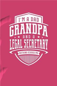 I'm A Dad Grandpa & A Legal Secretary Nothing Scares Me