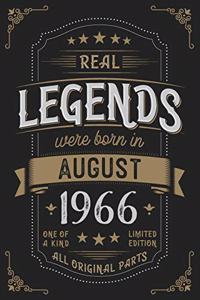 Real Legends were born in August 1966