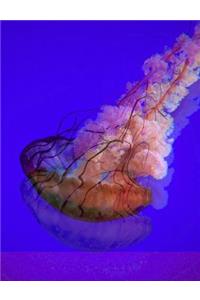Double Exposure Jellyfish Notebook