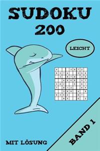 Sudoku 200 Leicht Mit Lösung Band 1