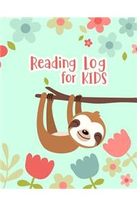 Reading Log for Kids