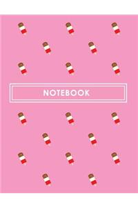 Ice Lolly Notes & Exercise Book (Pink)