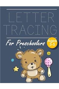 Letter Tracing for Preschoolers Teddy Bear