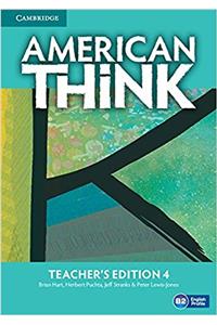 American Think Level 4 Teacher's Edition