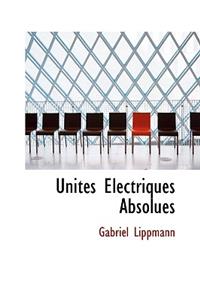 UnitÃ©s Ã?lectriques Absolues