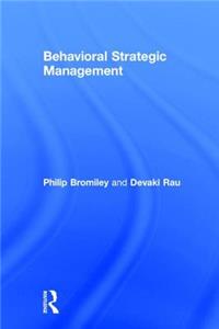 Behavioral Strategic Management