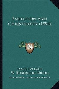 Evolution and Christianity (1894)