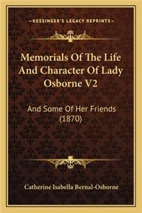 Memorials of the Life and Character of Lady Osborne V2