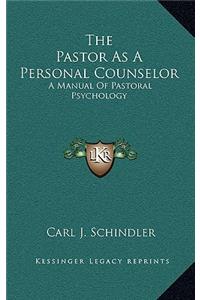 Pastor As A Personal Counselor