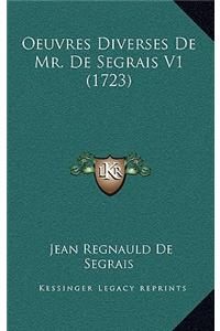Oeuvres Diverses De Mr. De Segrais V1 (1723)