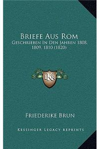 Briefe Aus Rom