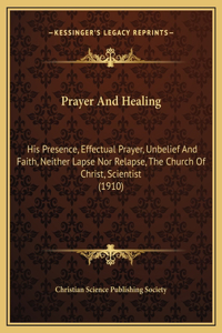 Prayer And Healing