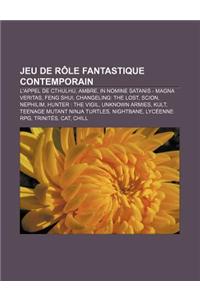 Jeu de Role Fantastique Contemporain