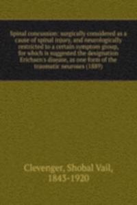 Spinal concussion