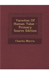 Varieties of Human Value
