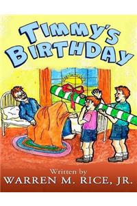 Timmy's Birthday coloring book