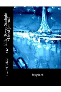 Eiffel Tower Starlight Lined Journal