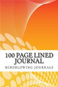 100 Page Lined Journal