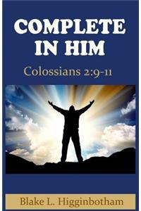 Complete in Him