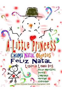 A Little Princess Chama Natal Objetos Feliz Natal Ligue a Linha Dot Utilize impressões Decorar Lembrança encorajar criatividade