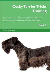 Cesky Terrier Tricks Training Cesky Terrier Tricks & Games Training Tracker & Workbook. Includes: Cesky Terrier Multi-Level Tricks, Games & Agility. Part 2