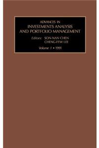 Advances in Investment Analysis and Portfolio Management