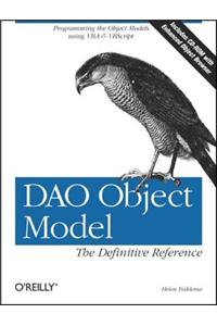 DAO Object Model: The Definitive Reference