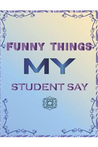Funny things