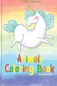 Animals colouring books