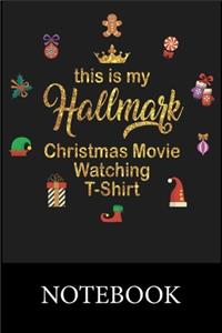 This is my Hallmark Christmas Movie Watching Notebook