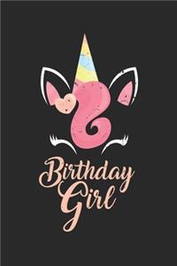 Birthday Girl Unicorn